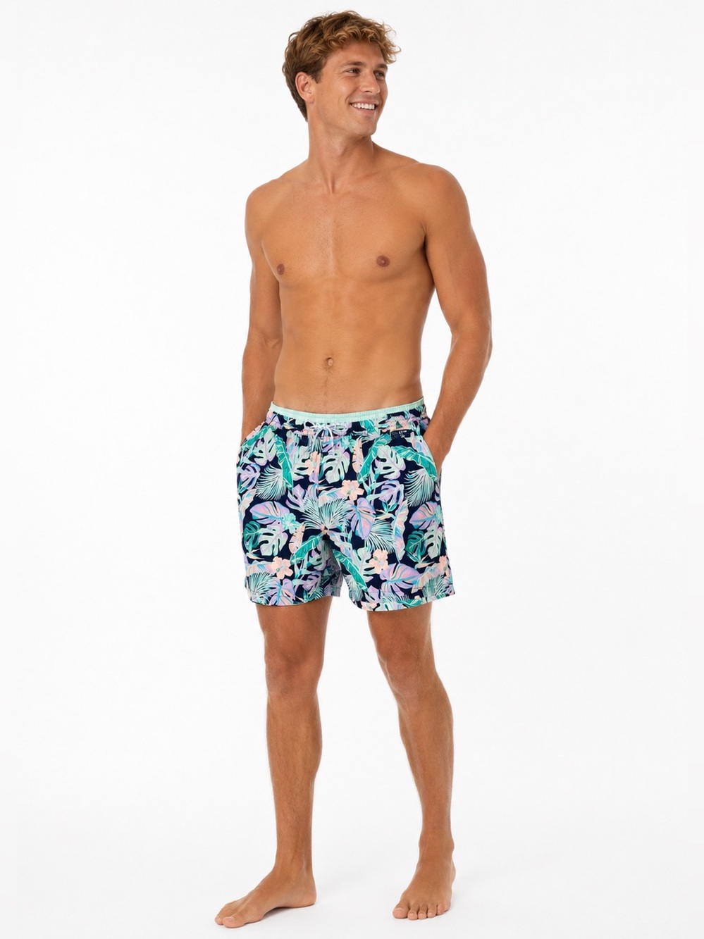 Chubbies “The Night Faunas” 5.5” Classic Men’s Swim Trunk Tropical Size XXL